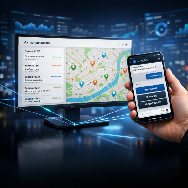 CRM с интеграцией MAX